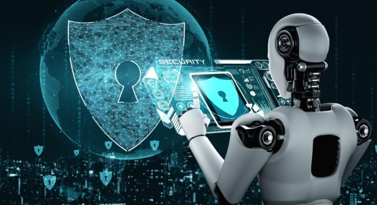 Cybersicherheit durch KI.