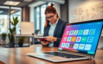 Geschäftspräsentationen